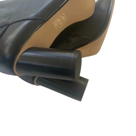 Draper James Leather Tegan Dress Boot Black with Buckle Size 10 NWT - Picture 7 of 15